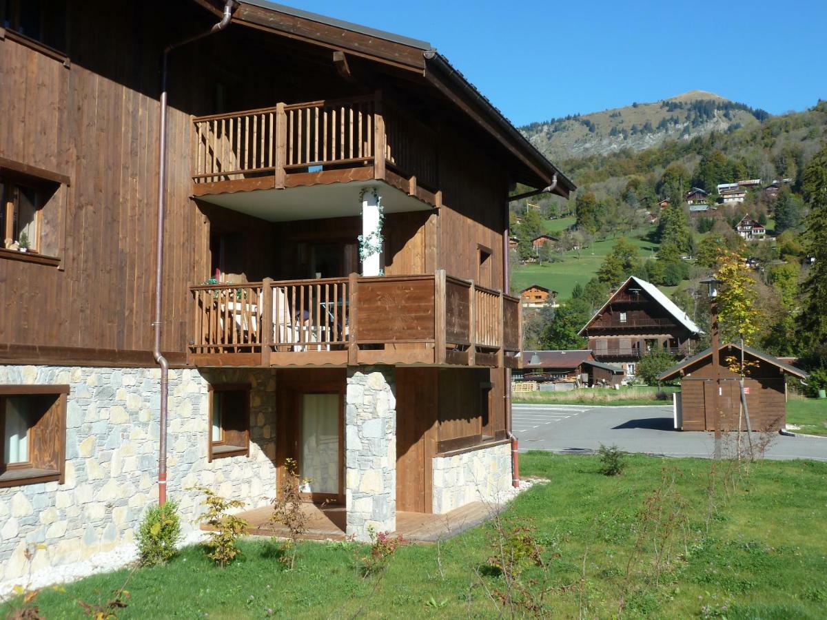 Apartament Le Coeur Tartan Samoëns Zewnętrze zdjęcie