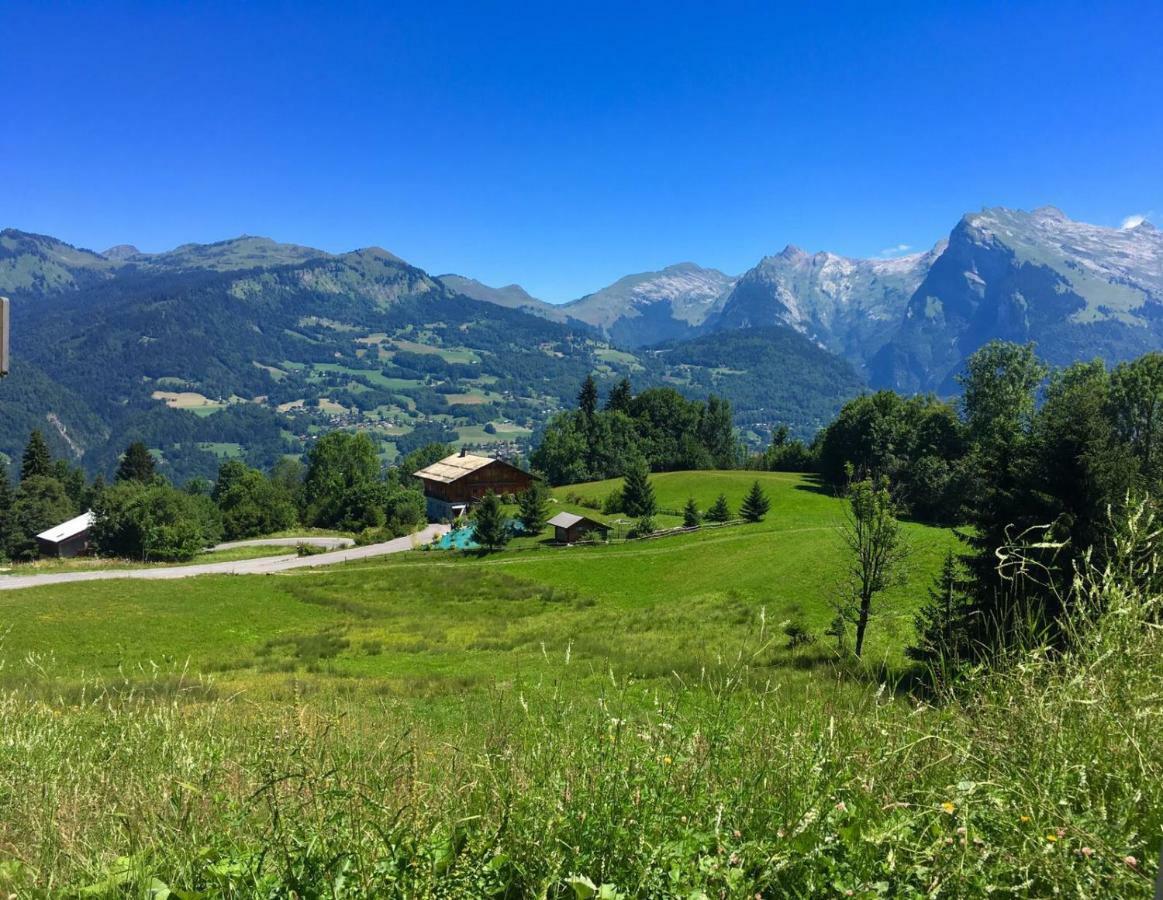 Apartament Le Coeur Tartan Samoëns Zewnętrze zdjęcie