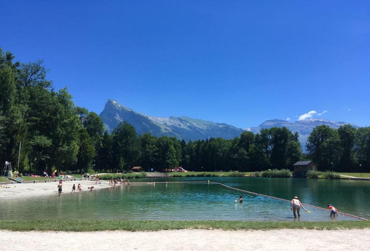 Apartament Le Coeur Tartan Samoëns Zewnętrze zdjęcie