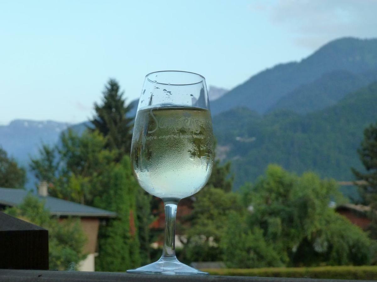 Apartament Le Coeur Tartan Samoëns Zewnętrze zdjęcie